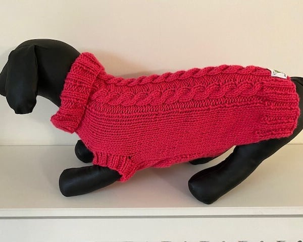 Dog Jumper - Ideal for a Miniature Dachshund or Small Dog