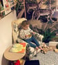 Kids Armchair Laura Ashley Belton Grey Fabric Children's Chair Boys Girls Seat - Image 6