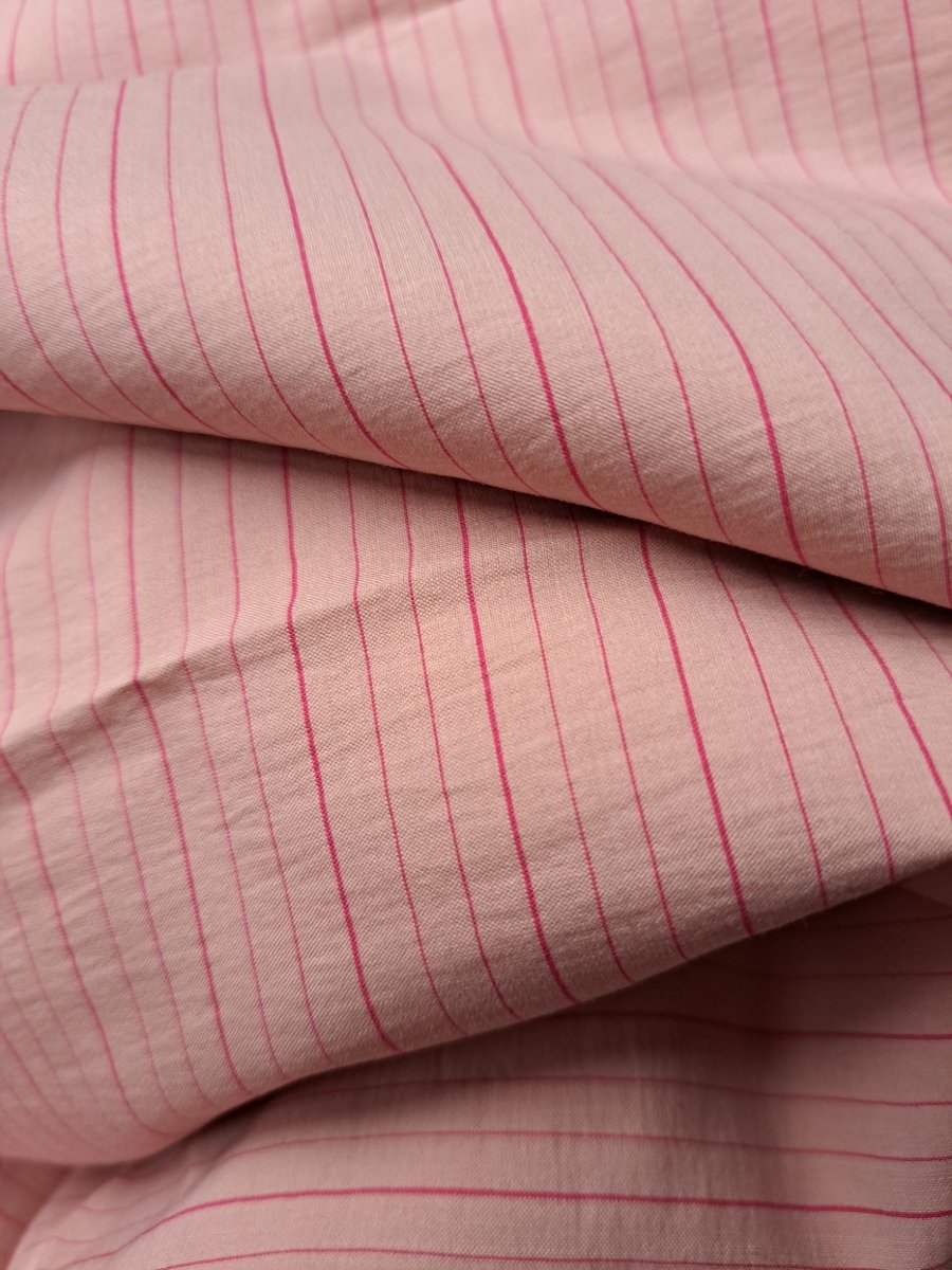 Pink cotton shirting