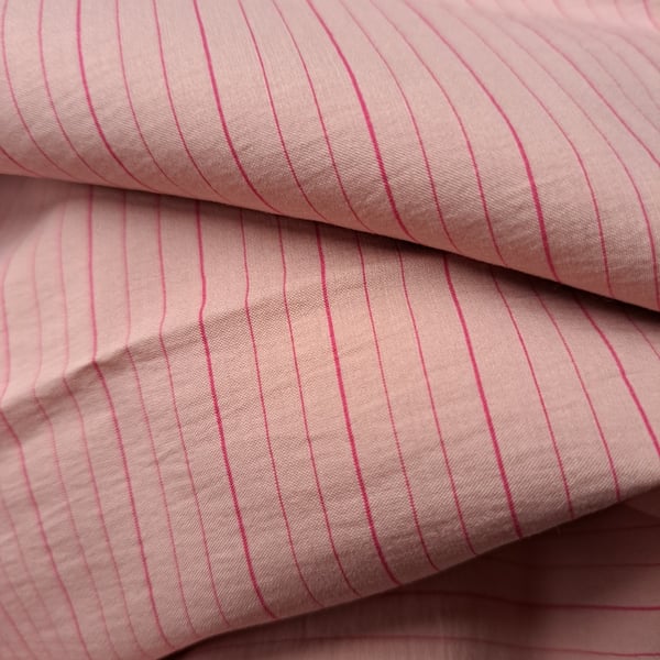 Pink cotton shirting