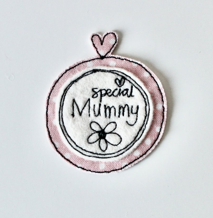 'Special Mummy' Handmade Magnet