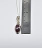 Perfectly Imperfect Ruby and Silver Necklace - Image 8