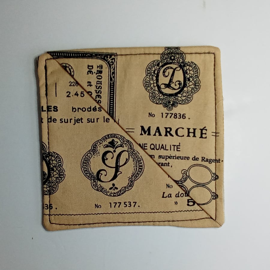 Corner bookmark, bookmark, gift for sewer, crafter, book lover, sewing