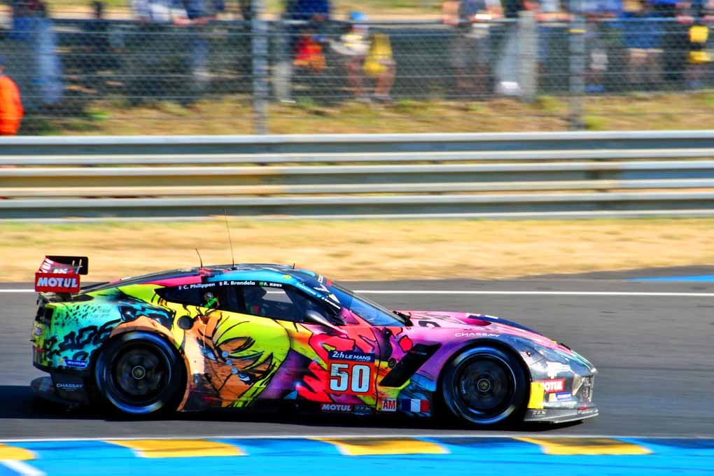 Chevrolet Corvette C7-Z06 no50 24 Hours of Le mans 2017 Photograph Print