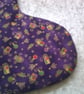 Purple Stocking with White trim Top - Image 4