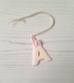 Bunny Rabbit Personalised Initial decoration - Image 2