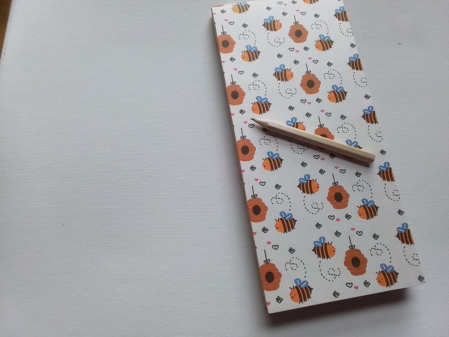 Shopping list pad and pencil set. Ref 163