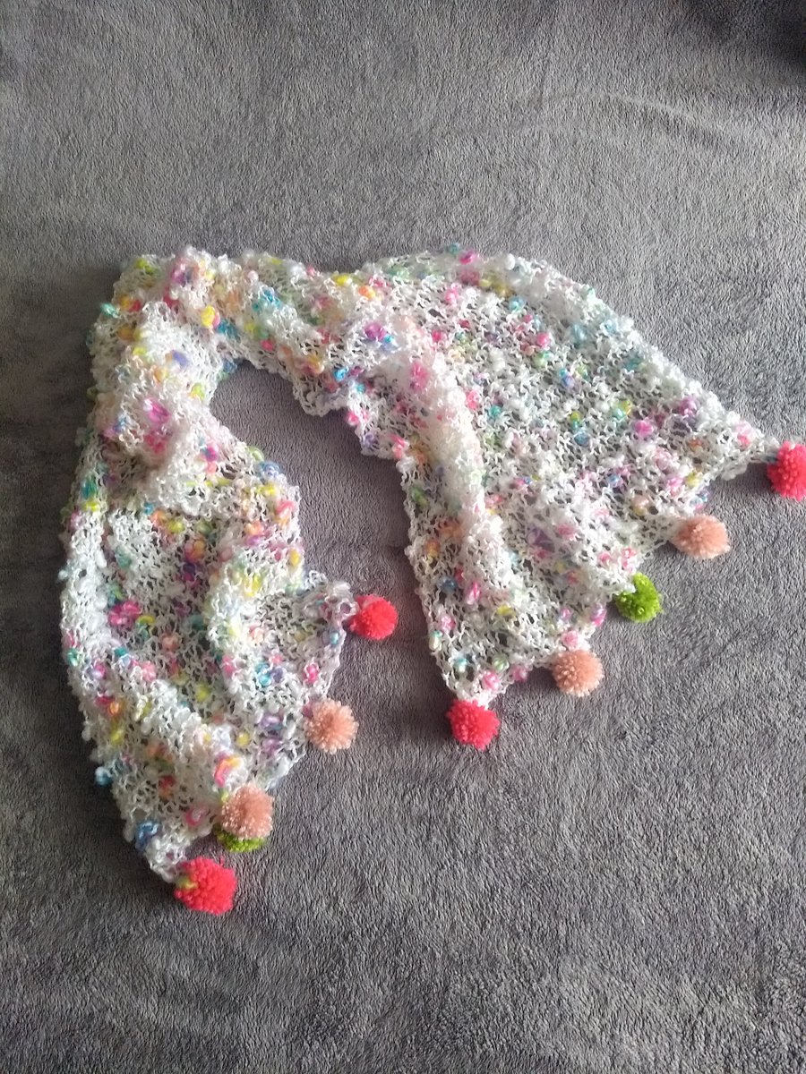 Hand knitted Neck Scarf