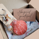 Resin Shell Bag Charm 