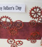 Silhouette and cog wheels. - Image 2