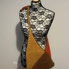 Granny Square Bag, Funky Bag, Unique Bag, Accessories, Crochet Bag