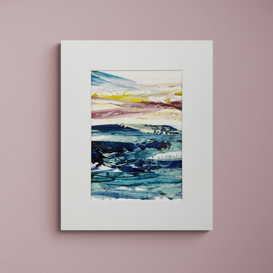 Perfectly Imperfect Original Seascape Painting - Sample 214