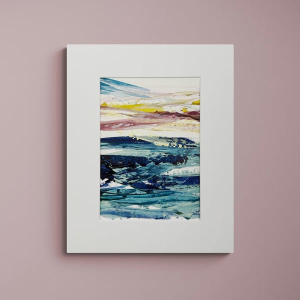 Perfectly Imperfect Original Seascape Painting - Sample 214