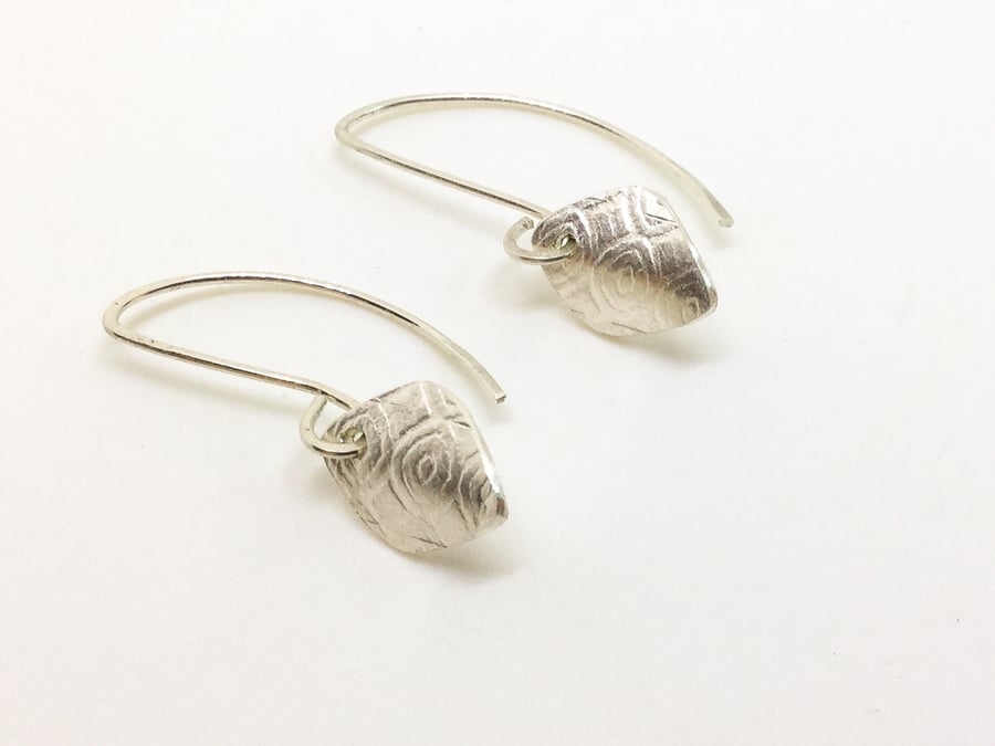 Handmade Sterling Silver Dangle Earrings 