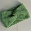 POST FREE knitted adult ear warmers ( ref F778)