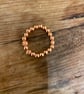   Copper Bead Ring (621) - Image 1
