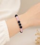 Blue Goldstone and Kunzite Bracelet. - Image 5