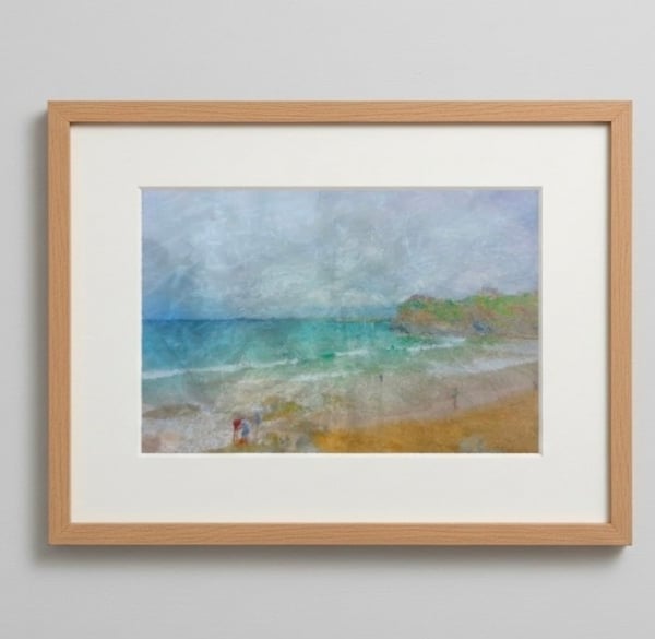 Cornwall Wall Art Set - 3 Prints 9x6 or 12x8 Cornish Newquay Mevagissey Falmouth