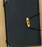 Handbound notebook  or journal - black - Image 5