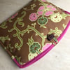 Handmade Fabric Laptop Sleeve ( Stash )