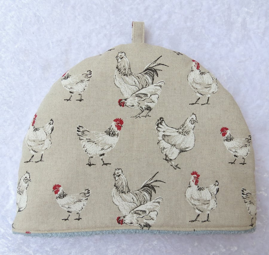   Tea cosy, Large tea cosy, nautical, chickens