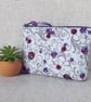 Large coin purse, pouch, floral. - Image 10