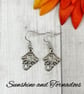 Manta Ray Charm Earrings. Hypoallergenic. Gift for Her. Nature Earrings.  