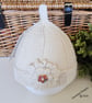 Hand Knitted Luxury Pure 'Baby Alpace'  Baby  Pixie Hat  0-6 months - Image 2