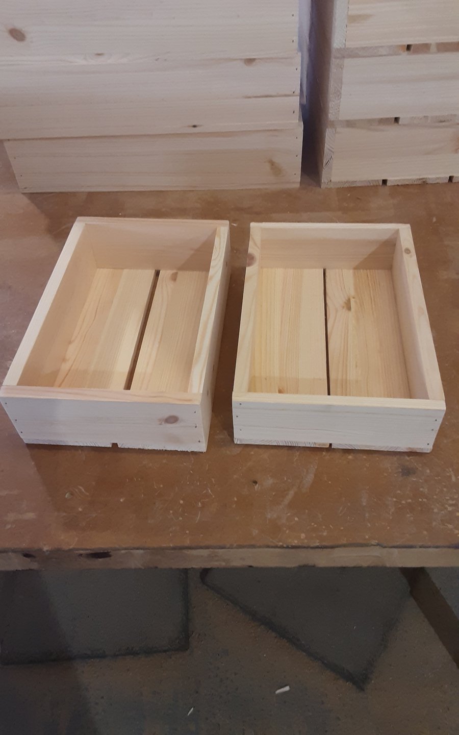 Wooden Seed Trays Half Size 23cm x 14cm