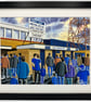 Chester. Framed & Unframed Fine Art Print Football Club FC Retro Sealand Rd Gift - Image 1