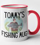 Personalised NAME Fishing Mug Customise Add Text To Mug Personalised Gift  - Image 7