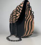 Zebra Crossbody Cork Handbag