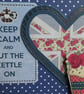 Keep Calm and Put The Kettle On Card - Cupcake - Image 4
