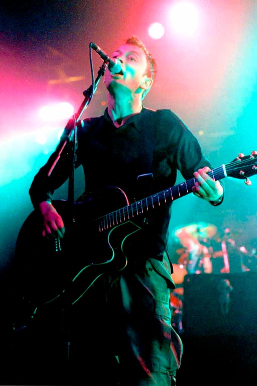 Thom Yorke Performing Live With Radiohead Photograph Print