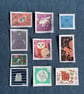 Fabric Postage Stamps - Animal Kingdom 2