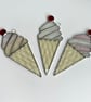 Stained Glass Ice Cream Suncatcher  - Handmade Hanging Decoration - Image 6