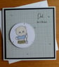 Gardening Bear Card For Dad - Father's Day, Birthday - Image 1