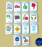 PECS Communication Keyring - Basic Needs Visual Aid, Autism SEN