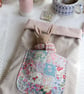 Liberty Patchwork pocket Stocking -pinks - Image 2