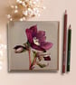 Hellebore Blank Greeting Card