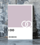 I DO Greeting Card – Colour Swatch Series (A6, Blank Inside)