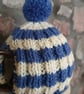 Small Tea Cosy for 2 Cup Tea Pot, Cornish Style, Hand Knitted - Image 4