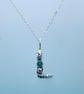 Beach theme letter L charm necklace  - Image 3
