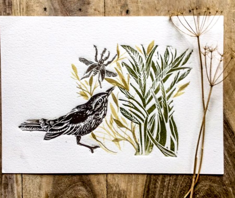 Bird and foliage no5 