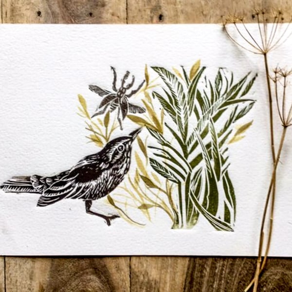 Bird and foliage no5 