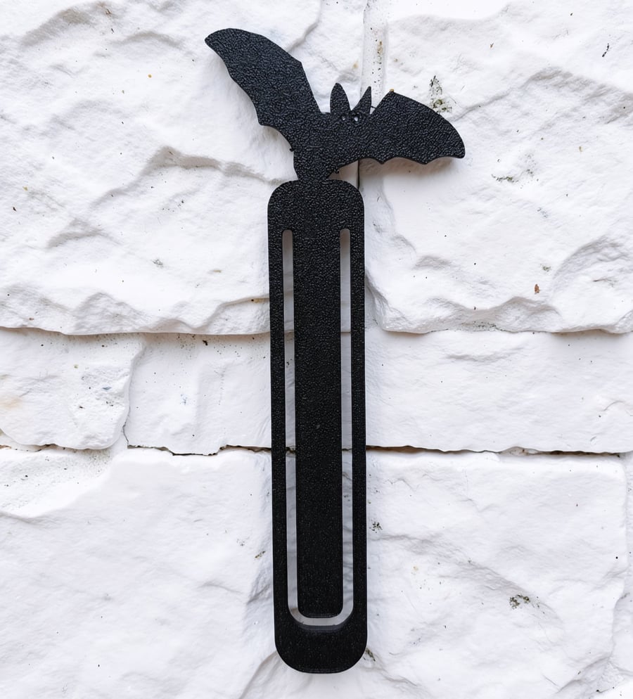 Spooky Bat Bookmark Idea Small Gift For Halloween 