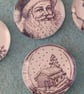 Vintage Christmas Fridge Magnets - Image 4