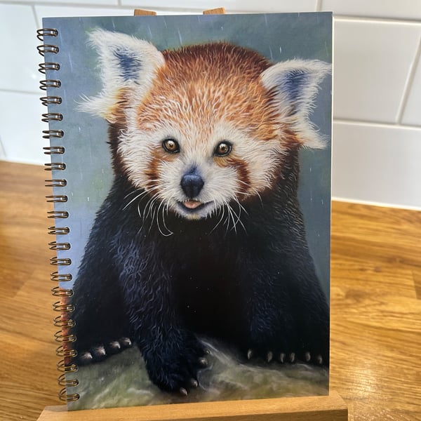 A5 Red Panda Notebook