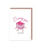 French Fancy Valentines Birthday Anniversary Card