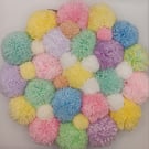 Pom pom hanging Circle 